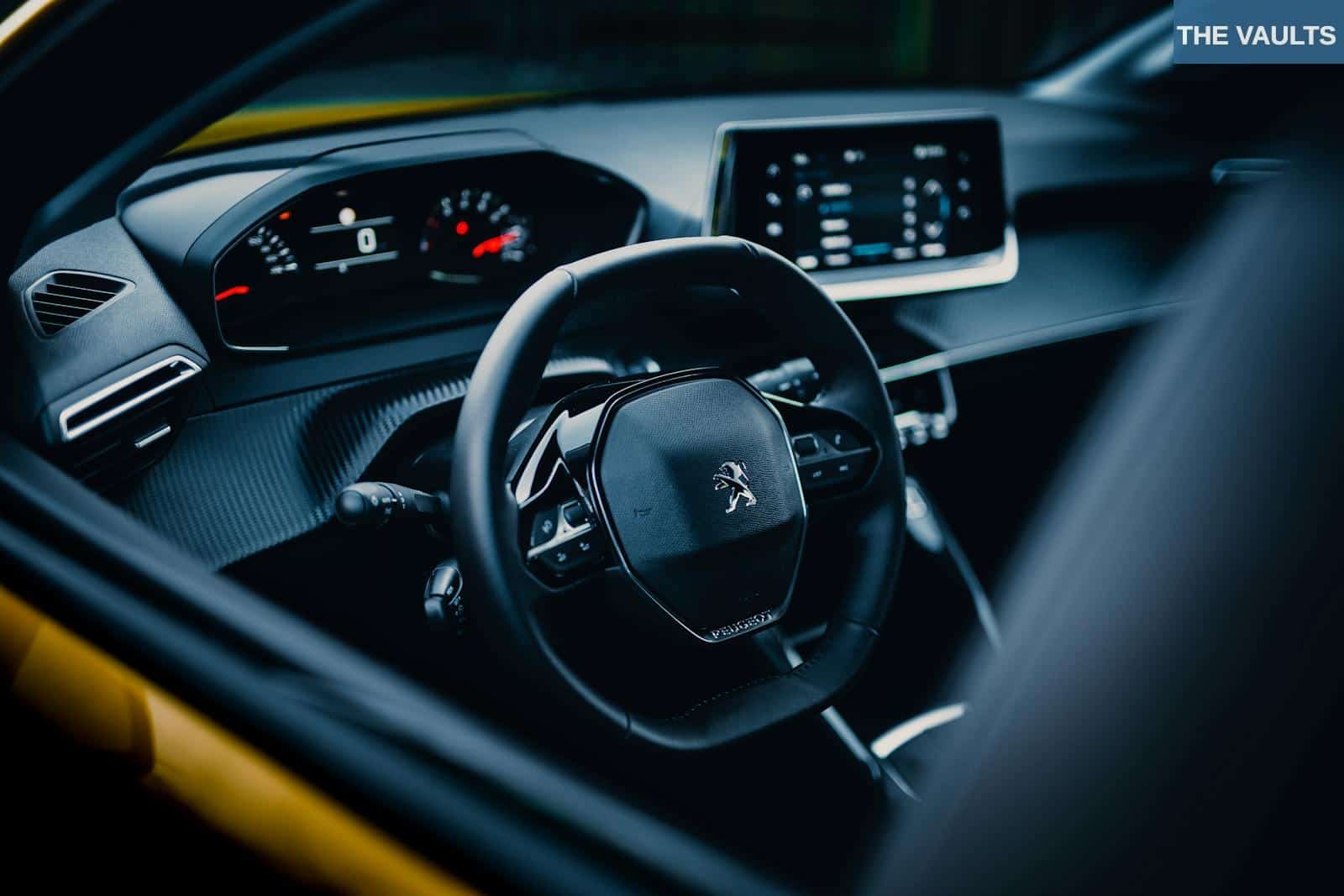 Close-Up Shot of a Car Dashboard
