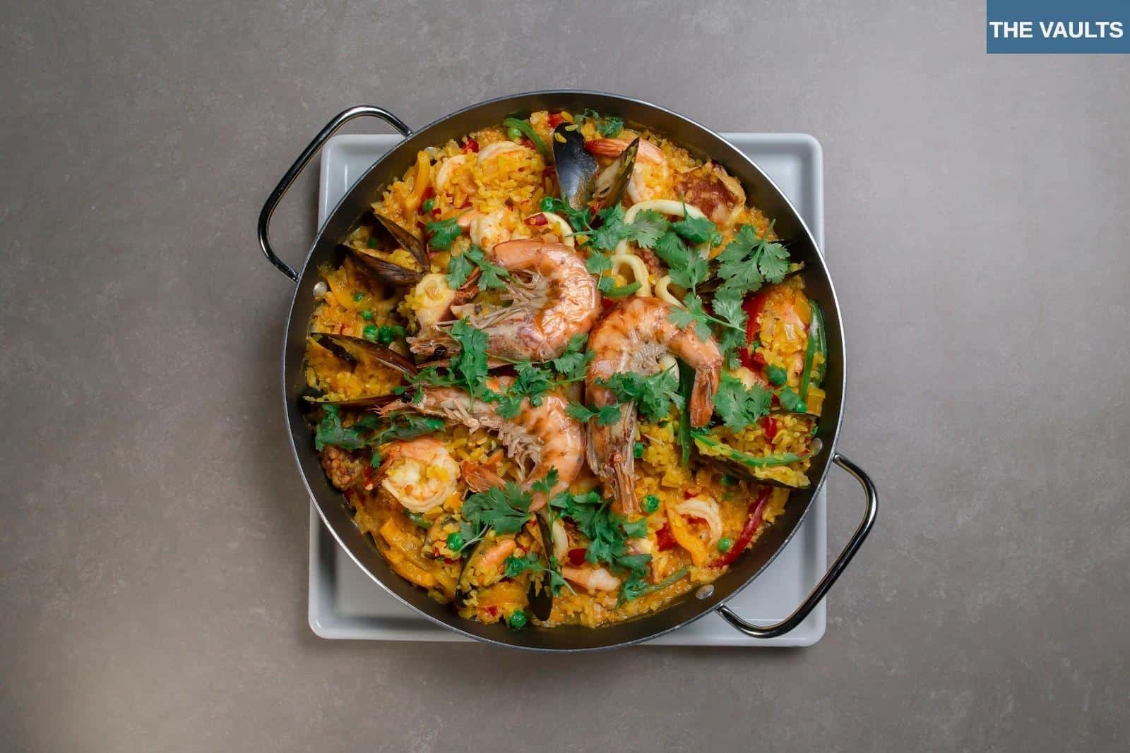 black cooking pan on stove